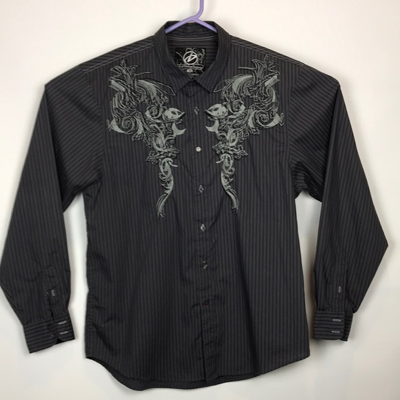 Drill Clothing Company Shirts Drill Clothing Co Xxl Embroidered Ls